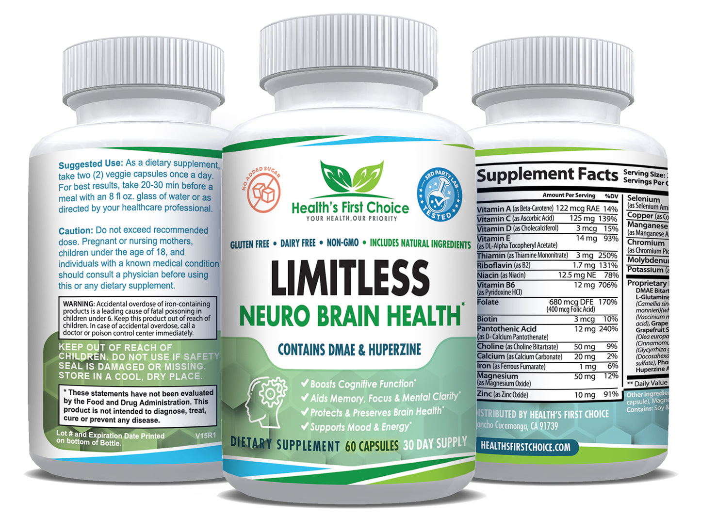 Limitless Neuro Brain Health - Advanced Brain Health & Focus Formula