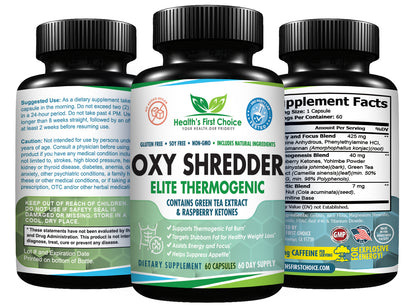 Oxy Shredder Elite Thermogenic | FAT LOSS