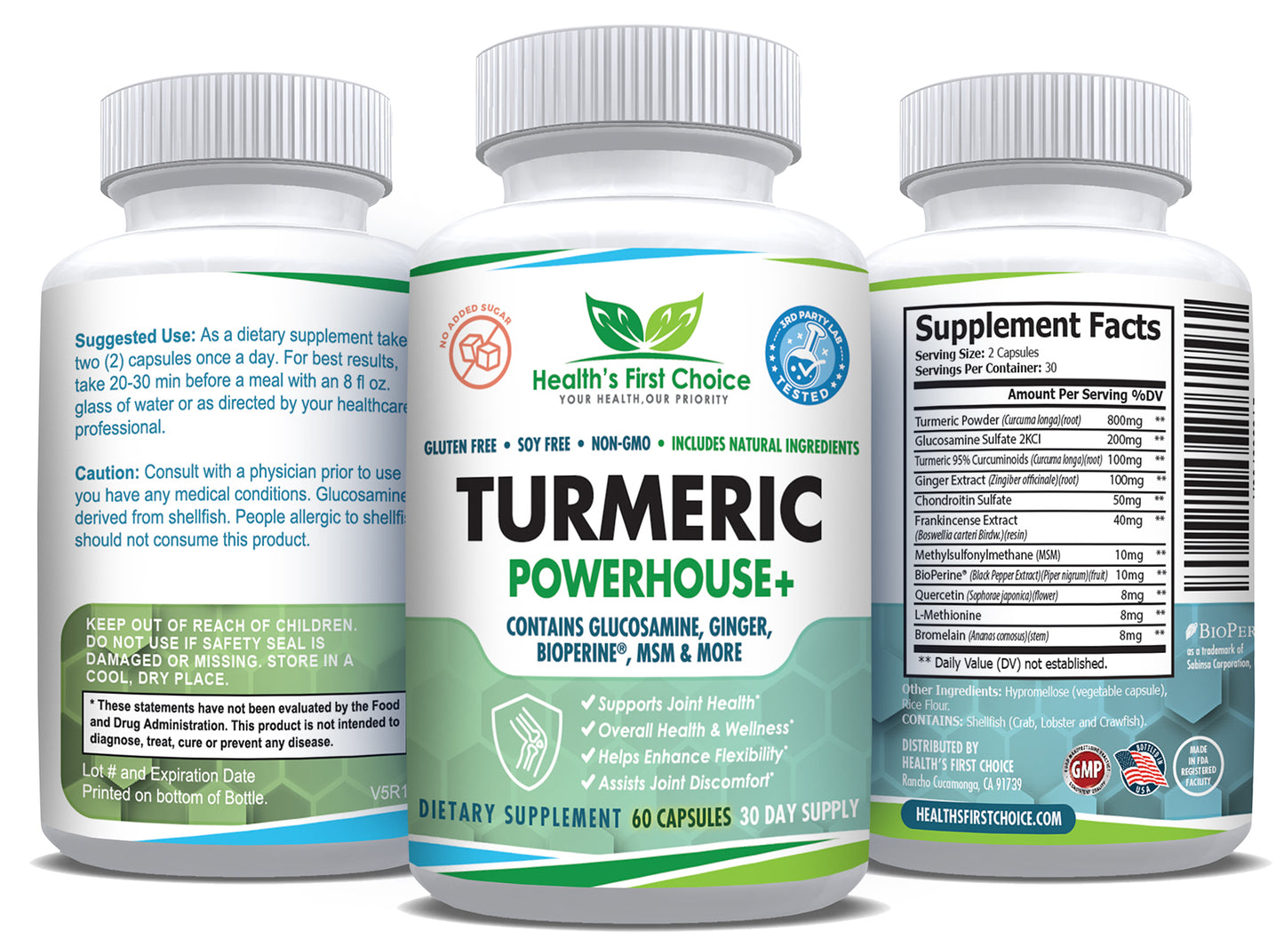 Turmeric Powerhouse+: Comprehensive Joint and Inflammatory Support