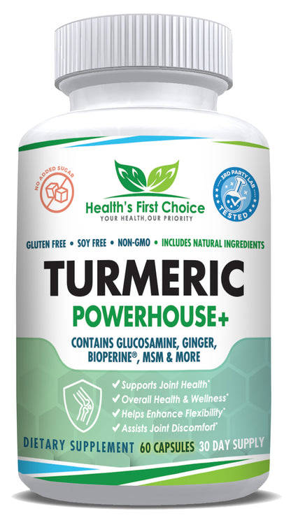 Turmeric Powerhouse+: Comprehensive Joint and Inflammatory Support