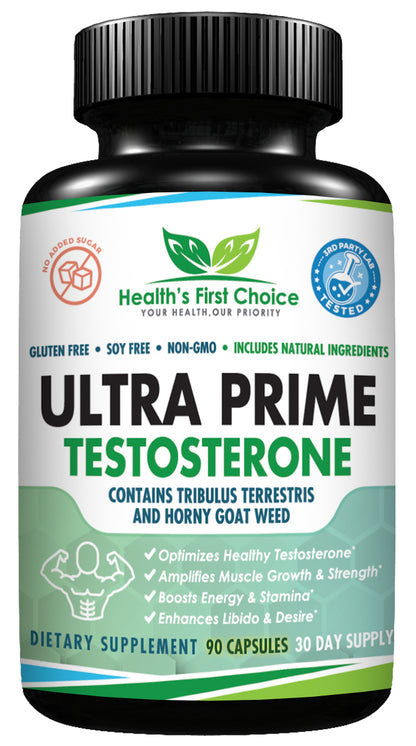 Ultra Prime Testosterone - Maximize Strength, Stamina & Vitality