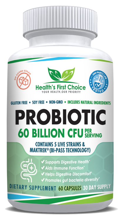 Probiotic 60 Billion CFU: Advanced Digestive and Immune Support